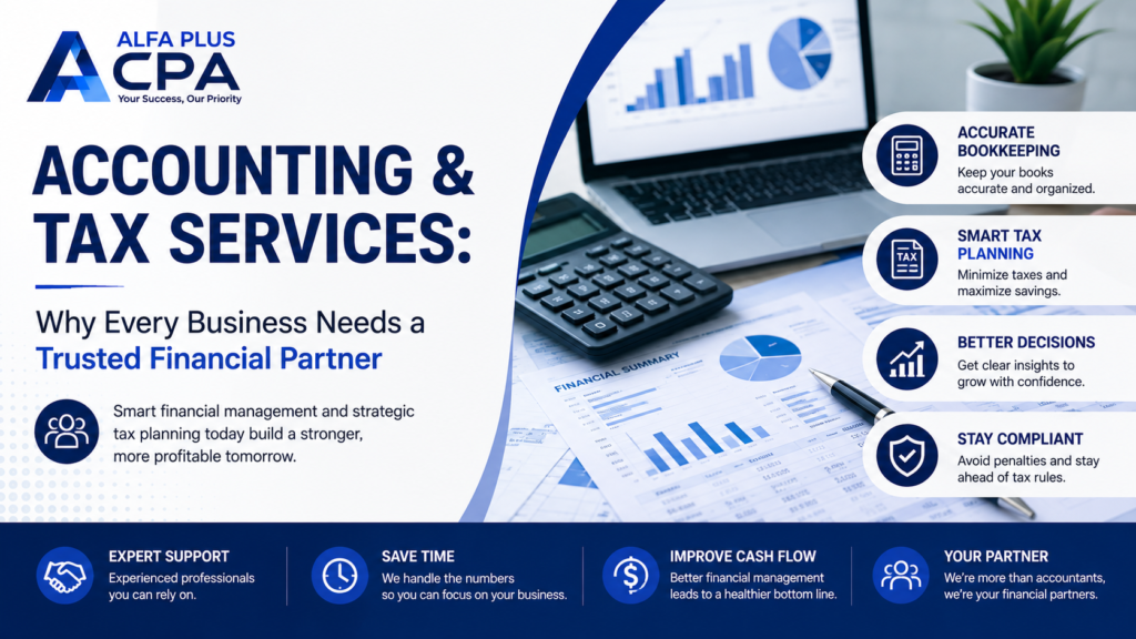 Accounting & Tax Services Alfaplus CPA