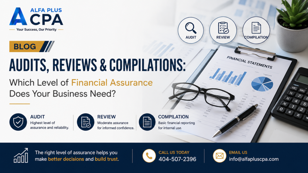 Audits Reviews and Compilations
